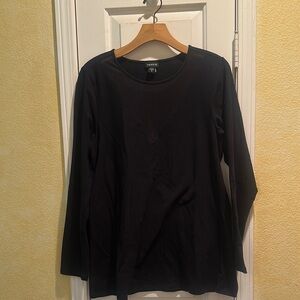 Black Long Sleeve Top